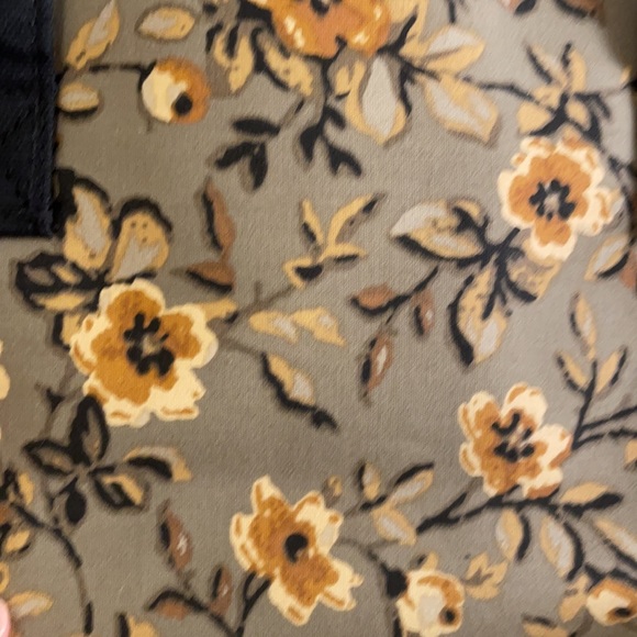 Longaberger sage flower Satchel - Picture 6 of 6